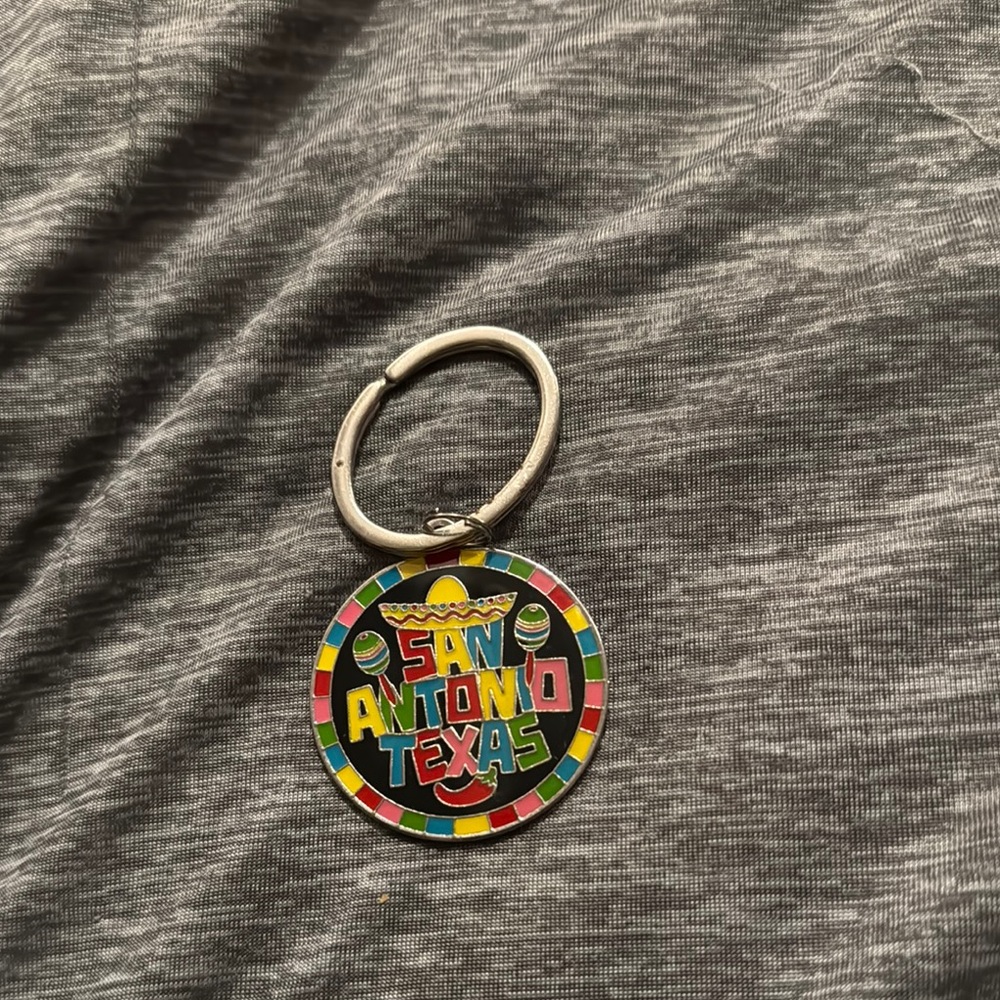 San Antonio Texas Keychain